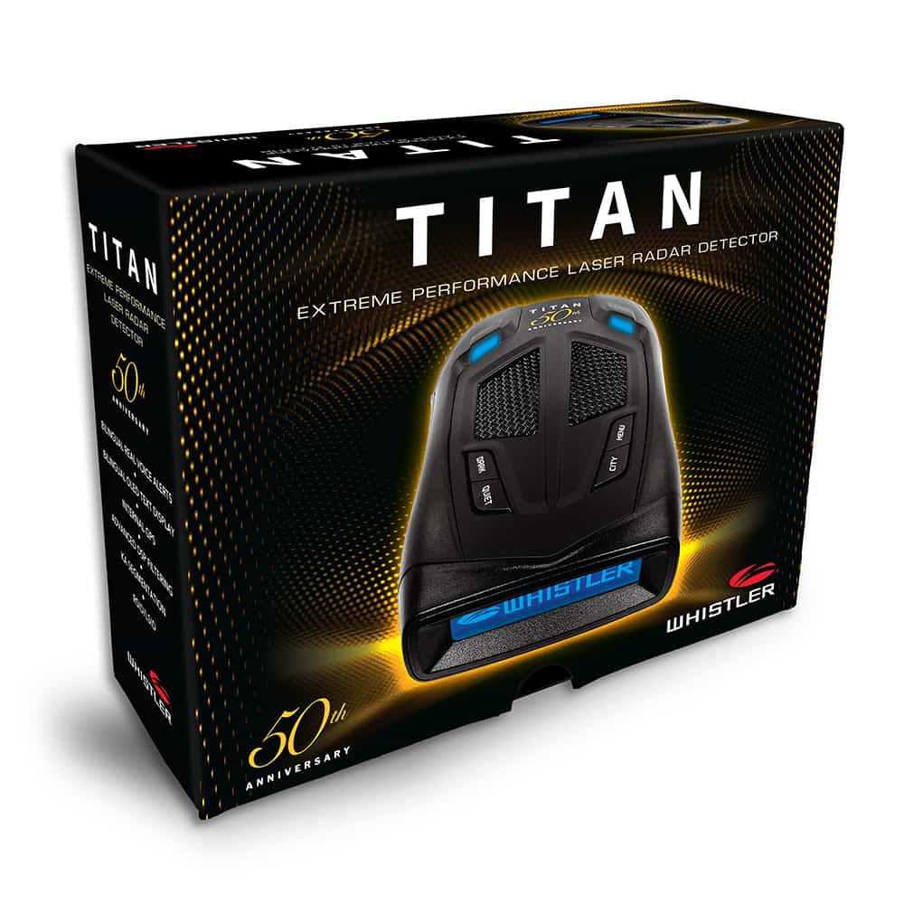 WHISTLER TITAN RADAR DETECTOR - WHISTLER RADAR EU